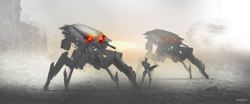 Illustration for article titled This Is Just Some Of The Most Eye-Popping Terminator Art We've Ever Seen